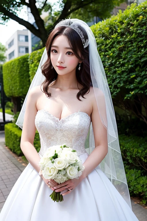 Detailed face, Cute Face, masterpiece, highest quality, Very detailed, shape, Wide-angle, (A girl is walking in front of pyramid:1.55), alone, 20 years old Japan beautiful girl, (short hair,Gorgeous Wedding dress,tiara:1.35),(A beautiful rainbow in the blue sky:1.25) fashion,, composition, balance, Harmony, rhythm, color, Light, Shadow, Naturalistic, Figurative, Expressive.、(Droopy eyes, Natural Makeup、Ultra-high definition beauty face:1.25)、(Ultra high resolution perfect beautiful teeth, Mid-chest, Tight waist, smile:1.15)、Ultra HD Shining Eyes、Super high quality glossy lip