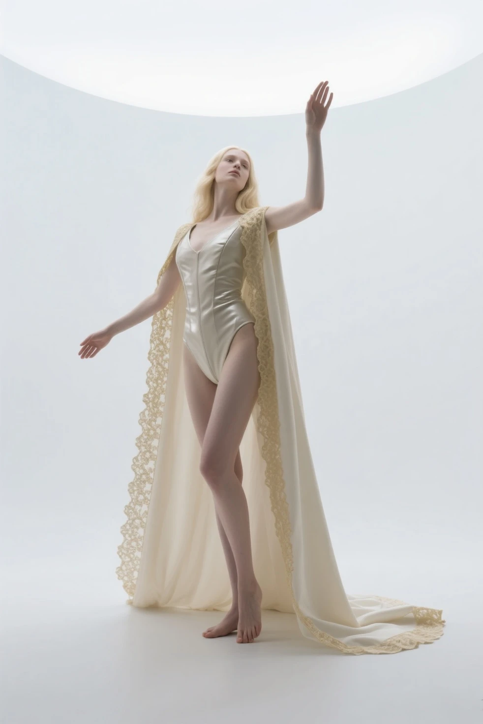 ((best quality,4k,highres,masterpiece:1.2)),((character concept art)), 1 man, age 25, Chinese Hong Kong, Hong Kong Elite, eldest sister, triad male leader, Known for her impeccable fashion sense and elegant demeanor, she is a true embodiment of the Versace brand. His body language is as captivating as his style, always exuding confidence and high fashion. (((he's wearing an exquisite Versace Barocco-print Shirt in Silk and Barocco-print leggings gold-tone/white/black, a true testament to the brand's luxurious aesthetic.))) Paired with Versace  Tribute Sandals, she carries her ensemble with an air of effortless sophistication. Her accessories include a pair of Versace Tribute Sunglasses, enhancing her overall look. ((intricate detail)), super finely detailed hands, ultra finely detailed fingers(((ten fingers))), (standing still with confidently), (full body showcase), (show full body), (no logos on background), (no logo), ((plain background)), ((plain background)), (((empty background))).hot man, hot male , hot man , very small spikey boyish haircut, hot man 