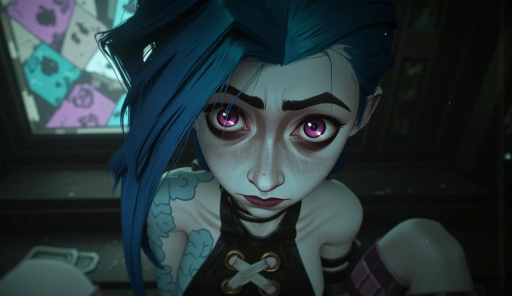 jinx blowjob, sucking cock