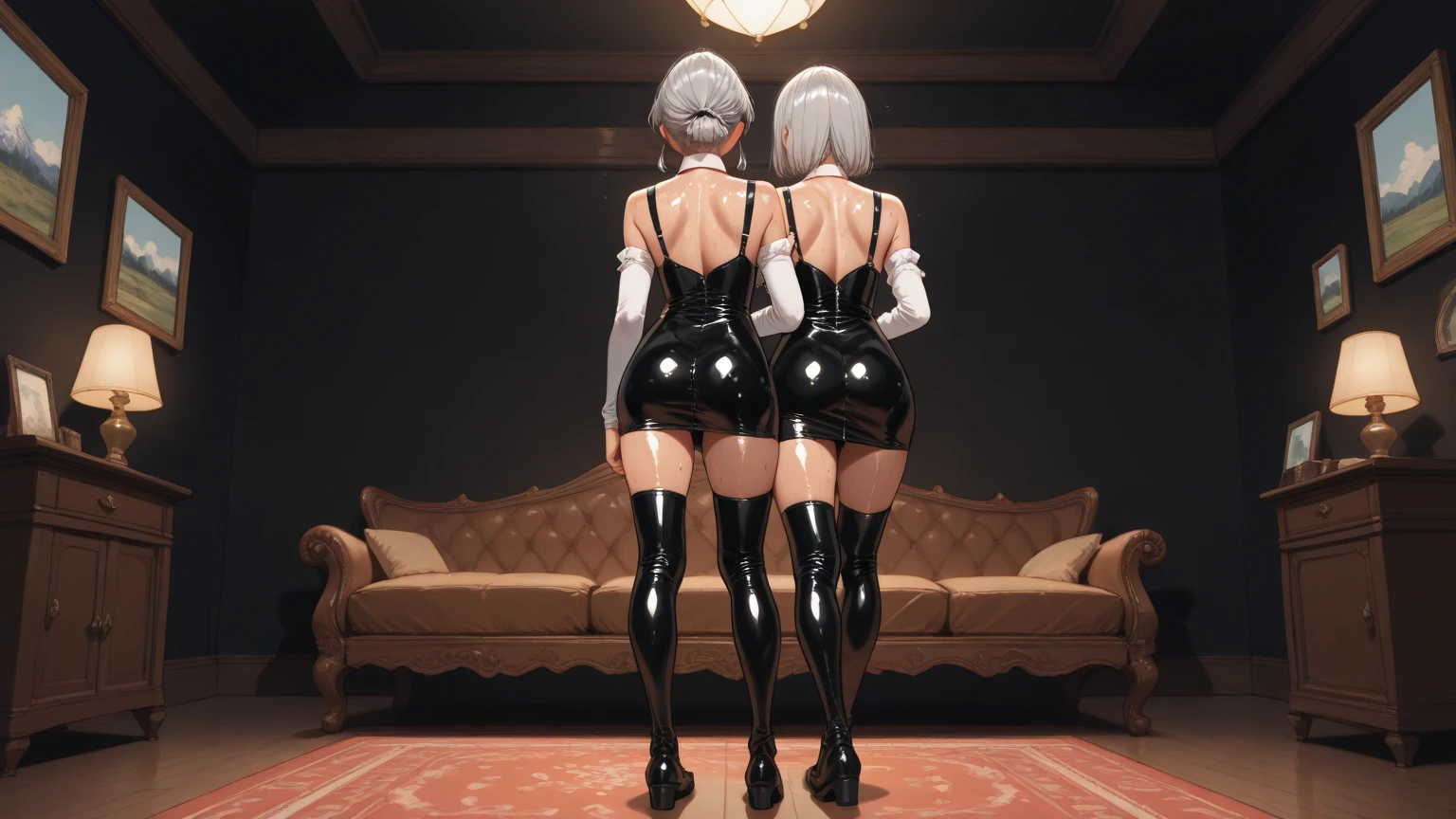 Yorha2b Sexy bigcurvy grande_tetas grandes_pecho grande_tetas gruesas_tetas grandes_tetas grandes_grande_thick booty_culo grueso_booty pawg doggy_estilo_pose