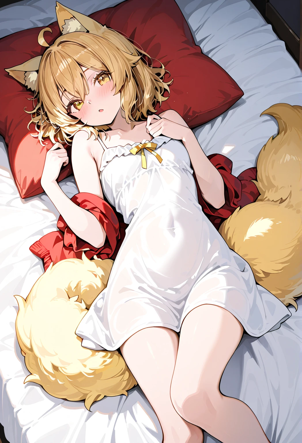 Masterpiece,High quality,abstract res,Digital painting\(artwork of a\), by Dagasi, Yupa,Kiyosan,(anthro,Fluffy fur,Character focus:1.1),anthro male cat,Short hair,Portrait , eyes with brightness, in a panoramic view, Character focus.(detailedbackground:0.7), 独奏, shaggy, shaggy male, malefocus, A masterpiece of hours,High quality,abstract res,Digital painting\(artwork of a\), by Dagasi, Yupa,Kiyosan,(anthro,Fluffy fur,Character focus:1.1),anthro male cat,eyes with brightness, in a panoramic view, Character focus.(detailedbackground:0.6）, 独奏, shaggy, shaggy male, malefocus, anthr,(Full Body Furry, Fluffy tail）Yellow fur，white legwear，A five-year-old boy，vivaciousness，Sell moe，adolable，Raised crotch，toddlers，Blood-red pupils，One tail has a white end，The ends of the limbs are white，Cute meat pad，Beast claws，Cute boys，The end color of the ear is orange，Big hairy ears，Big furry tail，hairy pubic，White color blouse，sin pantalon，Thin stature，slender figures，Extremely cute，Yellow hair，Abundant fur（Detailed tasks），fox tails，fox ear，Large, Fluffy tail，The reveal panties，younge boy，Furry，shaggy，Detailed background，voluminous hair，Pink white eyebrows，adolable，Only one tail，toddlers，Ultimate detail water，Extremely detailed light and shadow，disheveled，The reveal panties，Lie down in bed，fox tails，The body has no stripes，（perfect anatomia），The composition is reasonable，With his back to the camera，sin pantalon，sin pantalon，sin pantalon，Squinted eyes，not looking directly at camera，Holding a pillow，Ruddy buttocks，Lovely face，The body has no stripes，byself，shyexpression，Exposed legs，Yellow legs，White paws，Cute little boy，Bushy hair，Flat chest，Quiet child，Overwhelmed expression，Facing the camera，Messy hair，Thin children，（Bushy hair：1.0），get down on the bed，Very skinny children，Yellow hair，Fantasy wind background，Sunset city，Modern urban architecture，High-rise background。