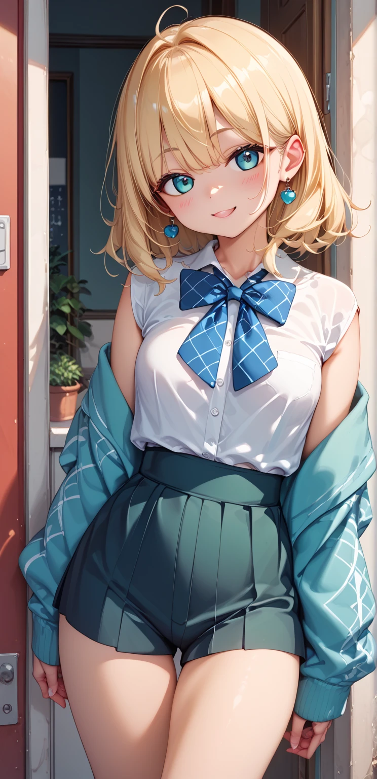 best quality, madeon, indoors, cowboy shot, looking through legs,
<lora:pnkserafuku:1>(pnkserafuku:1.2),1girl, blonde hair, long hair, (single braid), blue eyes, mole under eye, large breasts, fair skin, yellow bow, long sleeves, smile, indoors, classroom, evening, ray tracing, ultra detailed, official wallpaper, perfect hands,
<lora:fineline-v2:1> <lora:flat2:-0.5> <lora:flatBG:1> <lyco:envybetterhandsLocon_beta2:1.0>