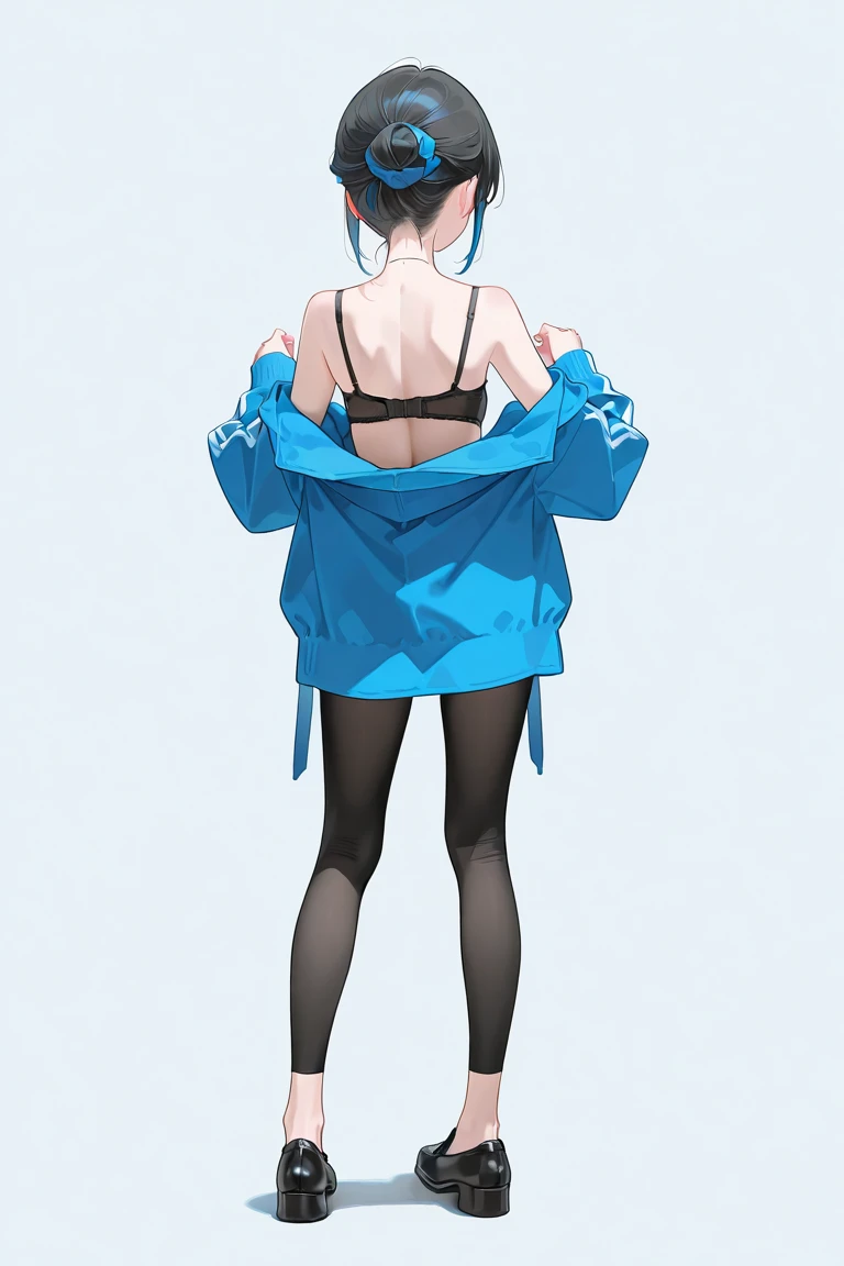 anime,masterpiece,Awards, high quality,High resolution,(HD,4K,8K:1.2),high quality,1girl, solo, standing, charturnerv2:0.5, full body character turnaround of 1lady, Multiple views of the same character in the same bikini, (simple background, white background:1.3), multiple views, (2views:1.5), side view, front view, character painting, two-dimensional culture, microbikini,short hair