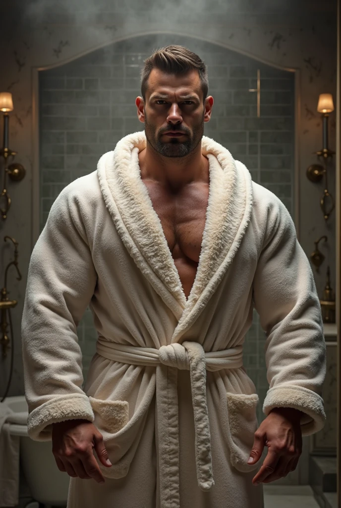 1man, (Blue Eyes), happy smile,American daddy,60 years old,Wear glasses, photo of a hansome man,,hairy body, alpha male, huge biceps, ripped abs,((face and upper body focus:1.3)), (masculine:1.4), (romantic lighting:1.3), (sexy pose:1.2),（muscular：1.5），（white gold hair：1.5 ），（Body hair is gray：1.5），（Skin Wrinkles：1.5），（full body portrait：1.5），（skin glow：0.5）,photo of a male wizard casting magic, ((swirling white energy:1.2)), white intricate ornate wizard robe, gloves, witch hat, magic in hand, (evil smile:0.7), holding staff, (chin strap), best quality, masterpiece, extremely detailed, intricate details, detailed background, (skinny), (thin and slender:1.2), wearing white colors micro thong with medium bulge,pale skin, skinny, good lighting, very pale skin, light skin, model with attractive body,medium bulge and medium butts,(Best quality, 8k, Masterpiece). High Detail , superior quality, natural lighting, beautiful, sexy, correct anatomy, good composition,realistic shapes, realistic skin tones,Natural eyes,realistic eyes,looking up at viewer,vpl,realistic muscles,Realistic wrinkles on the skin,Realistic arms and legs,Realistic face,realistic hair,Make a sexy and seductive face, Clear Focus: 1.2, Perfect Body virile: 1.4 , Slender Abs: 1.2, Highly detailed face and skin texture, detailed eyes, double eyelids, big upper lip, man focus,amazing composition, front view, HDR, volumetric lighting, ultra quality, elegant,Post a erotic photoshoot,Realistic pose,detailed hair,full body,Fujifilm XT3 photorealistic art by midjourney