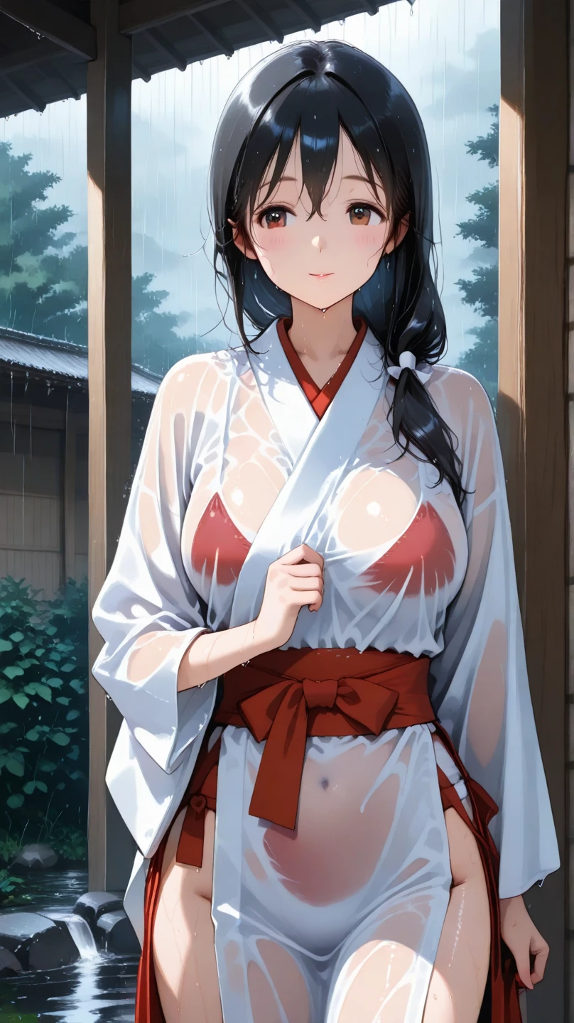 20 year old girl, naked, japanese clothes
