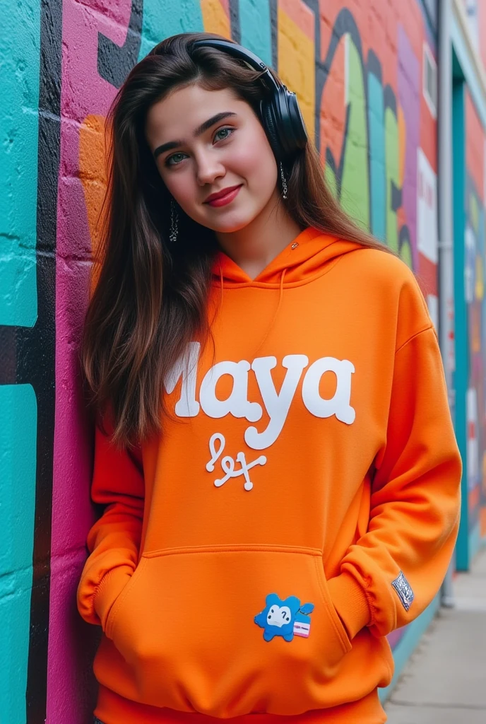 Rafaella768, detailed eyes, hoodie, jeans, street,streetart , ultra-sharpness, highest quality, art of Anya Millen, smooth, clear focus, trend on artforum, behance hd, muted colors <lora:Rafaella768:0.8>