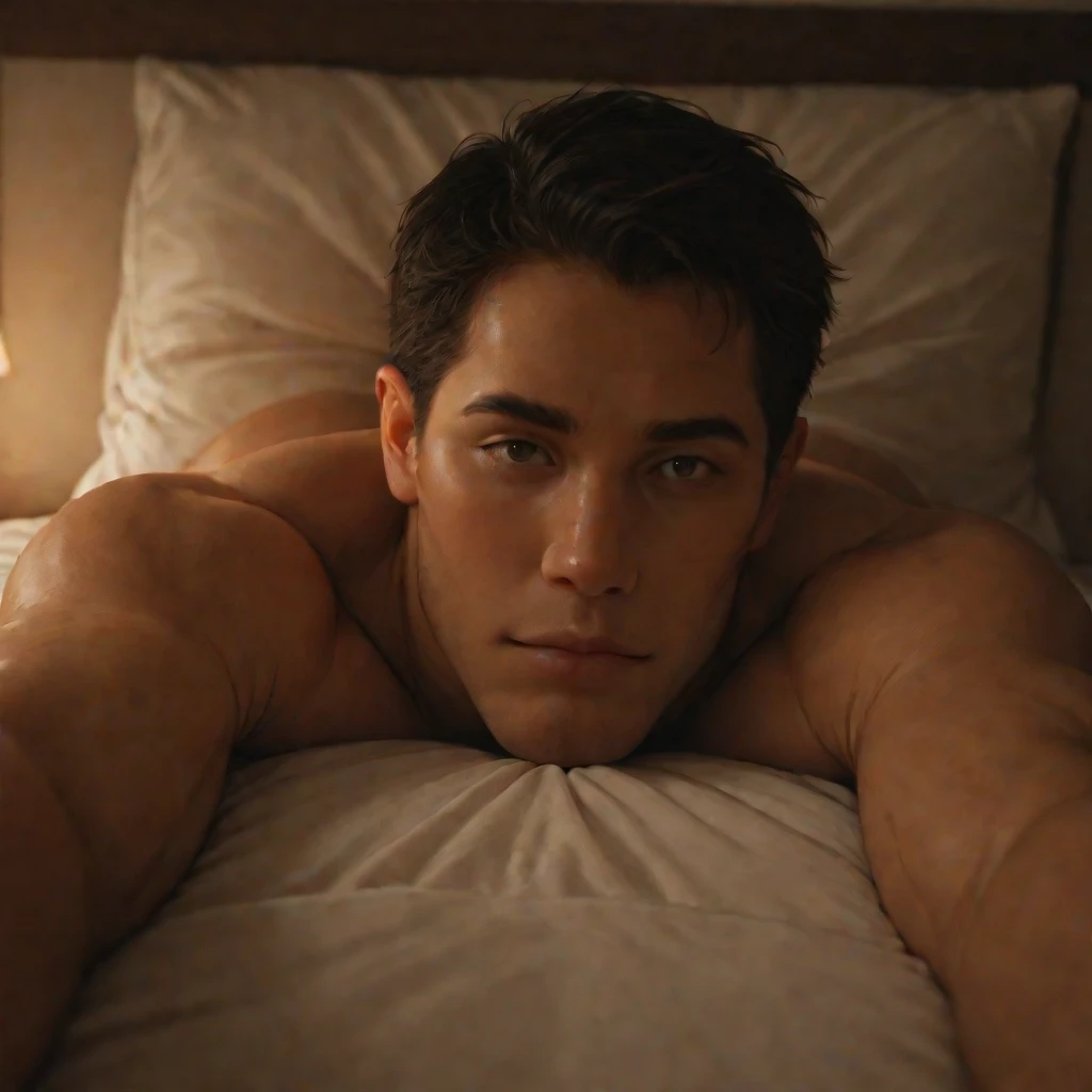 Submissive male American football captain asleep and shirtless, kissed and Abused by a cheerleader super gay man smaller thinner y afeminado, nudes, wet dreams, kisses, porn gay, fondled, Abused, Hyperrealism