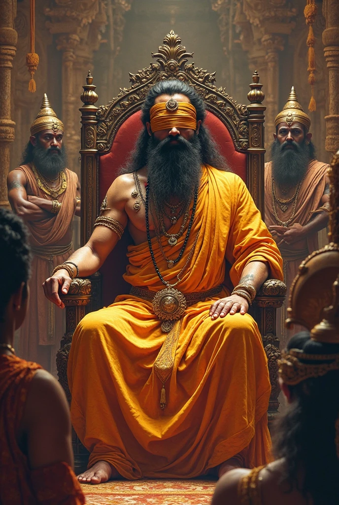 King Devanampiya Tissa: A depiction of King Devanampiya Tissa, often shown in traditional royal attire, possibly seated on a throne or making a gesture of reverence, reflecting his status as a key figure in Sri Lankan history.