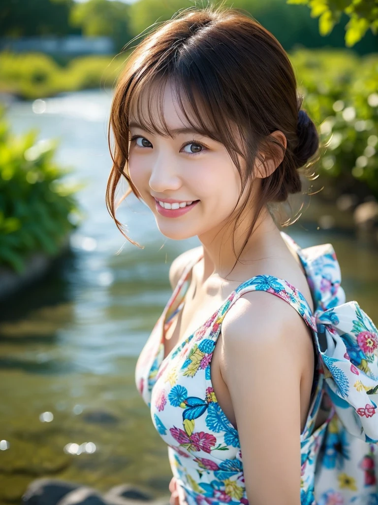 ((Highest quality)), ((masterpiece)), (detailed),Perfect Face,Japanese,landscape,Beauty,cute,Upper Body