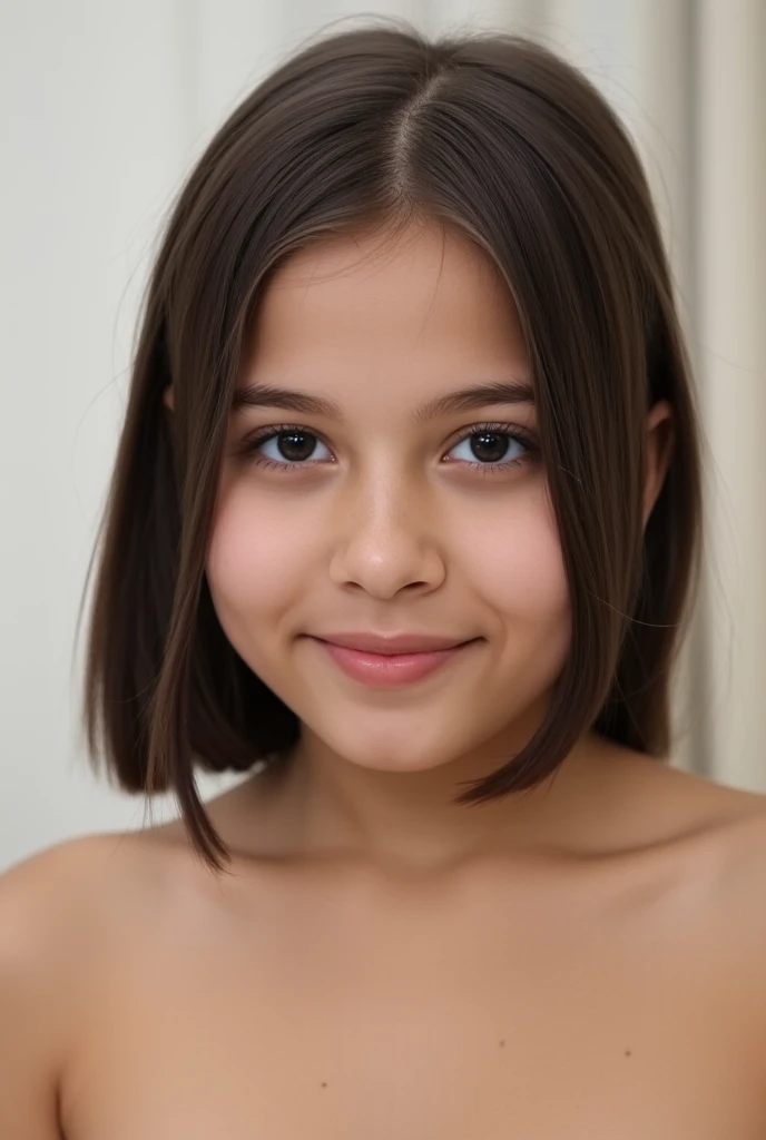 Daughter naked 10 year old girl and angry because not'I don't want to go to primary school.