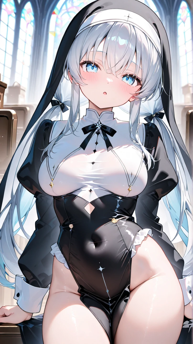 ((masterpiece)), (Highest quality、32k), (Simple style), (Faceless,Face peeling), 2 Girls, A maid who uses her face-peeling ability to peel the skin off of a young lady and transplant it onto herself, and a young lady whose face has been peeled off by a maid, Big Breasts, Big Swing Chest, Wearing a face stolen from someone else, Sexy body, Sleeveless, No sleeve, Off the shoulder, Black Dress, Pleated lace, Lace dress, black knee socks. Standing, whole body, both hands touch the face, Luxurious Room, {{A young lady who used her face-peeling ability to peel off the face of a young lady, leaving her face blank, and a maid who transplanted the peeled face onto her own face.}}, Browsing Caution, NSFW
