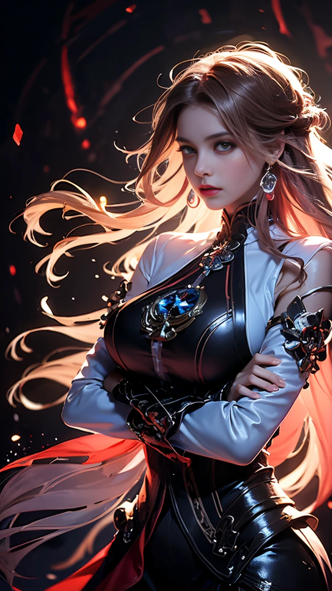 1mechanical girl,((ultra realistic details)), portrait, global illumination, shadows, octane render, 8k, ultra sharp,metal,intricate, ornaments detailed, cold colors, egypician detail, highly intricate details, realistic light, trending on cgsociety, glowing eyes, facing camera, neon details, machanical limbs,blood vessels connected to tubes,mechanical vertebra attaching to back,mechanical cervial attaching to neck,sitting,wires and cables connecting to head