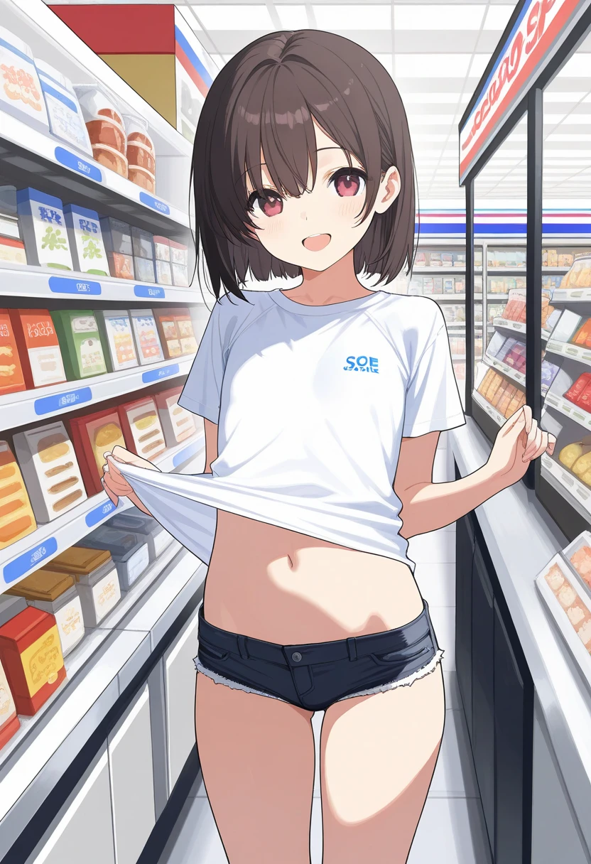 Highest quality、super high quality、16K, Delicious breasts、Nipples、Facial expressions are random、The place is a convenience store、 Hair color is random、The pose is having sex with her butt facing the camera.、The distance is random、Angles are random、Small face、Very delicate facial expressions、Delicate eye depiction、Highly detailed hair、Erotic、18-year-old female、Glowing Skin、Soft Skin、The only sexy Japanese woman、The clothes are random convenience store clerks、2 women、Sexy ass、The focus is on the butt