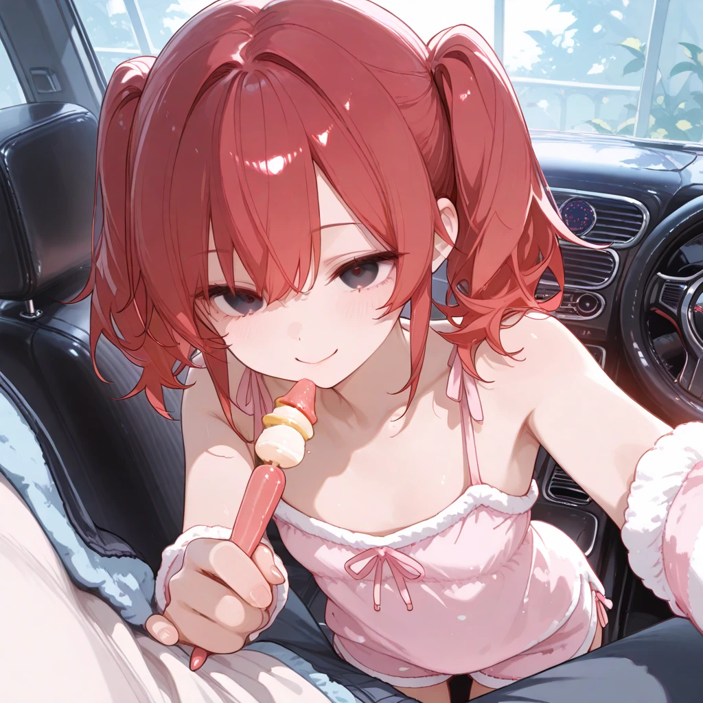 (8K、Highest image quality、highest quality、masterpiece)、detailed face、((1 baby girl))、braid black hair、long hair、blunt bangs、red eyes、evil smile、((grin))、((small breasts))、((see through Colored camisole))、red school bag,minimum skirt、((black pleated skirt))、((micro skirt lift)、cowboy shot、((in the car)),((see through)),((nipples)),((nipples visible)),((sit on seat)),((spread legs)),((sweaty)),((show off erectile penis)),((((futanari girl)))),(((futanari loli))),(futa loli girl),hand to own penis,grab the own penis,hand to penis,touch the own penis,tekoki,Exposure,cum,penis into own hand,hand to the penis,grab own penis,Handjob,cum,semen,sperm,bukkake,cum on face,((penis ejaculates semen)),(((ejaculates semen))),school backpack,(((cumming on face))),((cum on face)),(Futanari),(masturbation),(((futanari masturbation))),