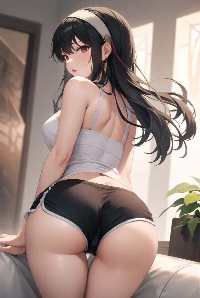 1girl, black hair, fighter, kicking, medium boobs, ragged clothes, prostitute, full body