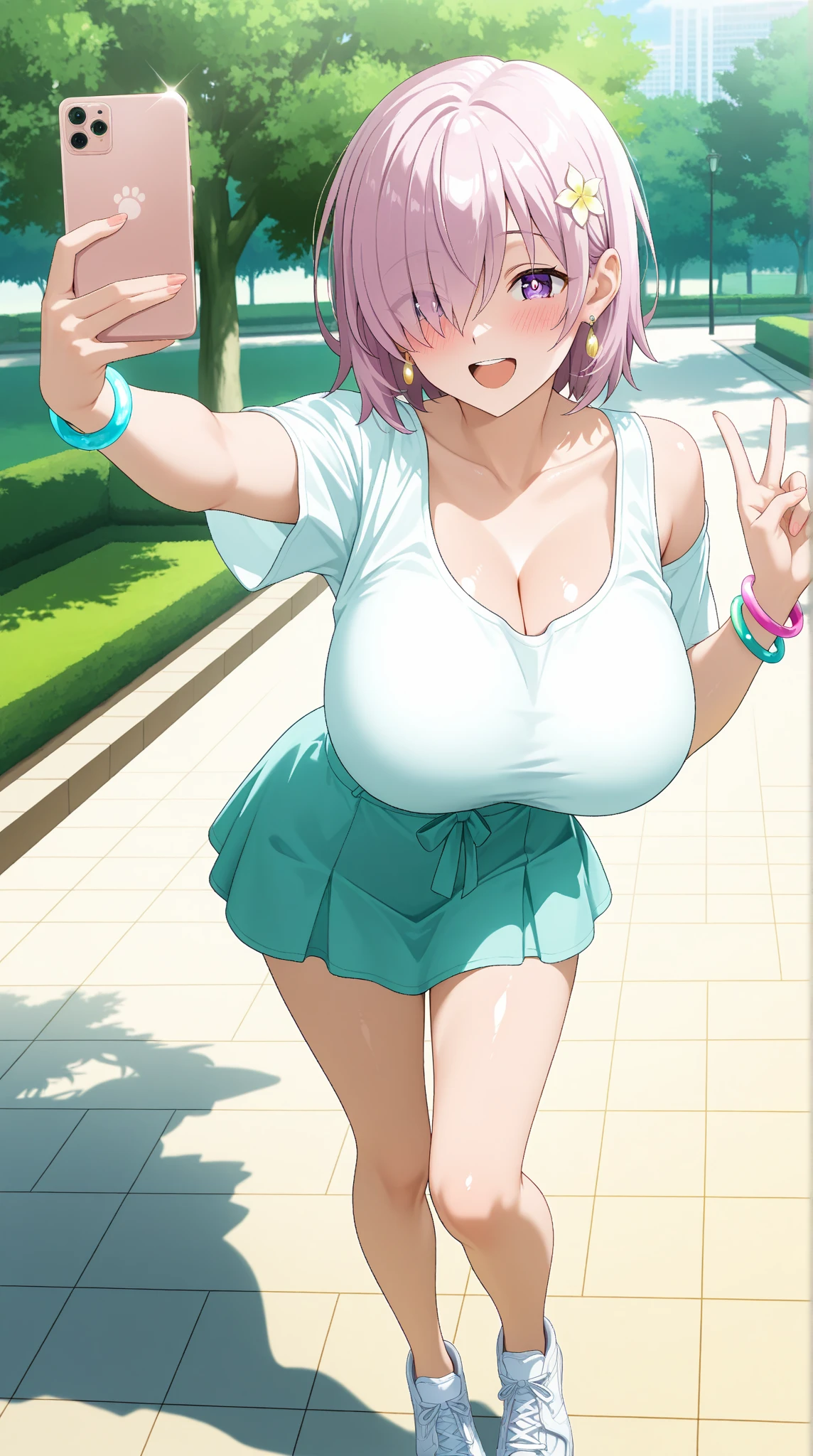 (8k,Ultra high resolution,Highest quality,Ultra high resolution,Official Art:1.5,Official Art),(Watching the audience), alone, smile, ((Pink Knee Socks)),(Browsing Caution), (Beautiful big boobs: 1.2 (Pussy), (((Very thick thighs))),Wide Hips, Beautiful thick thighs, Beautiful huge natural breasts,(standing in honor),(Take off:1.5),Beautiful Hair, Beautiful Face, Beautiful and beautiful eyes, Beautiful clavicle, Beautiful body, Beautiful legs, Beautiful fingers, (Beautiful views),smile),((front view:1.5)), (((No pants, Genitals are visible))),Bangs straight,blue sky,(pink White pretty Cure costumes:1.2),UnOfficial Hoshizora Ikuyo (Starry Sky Nurture) - Smile Pretty Cure! (Smile PreCure！),(Pussy in full view/Marujo),(((She is showing you her pussy))),1woman,difficult,