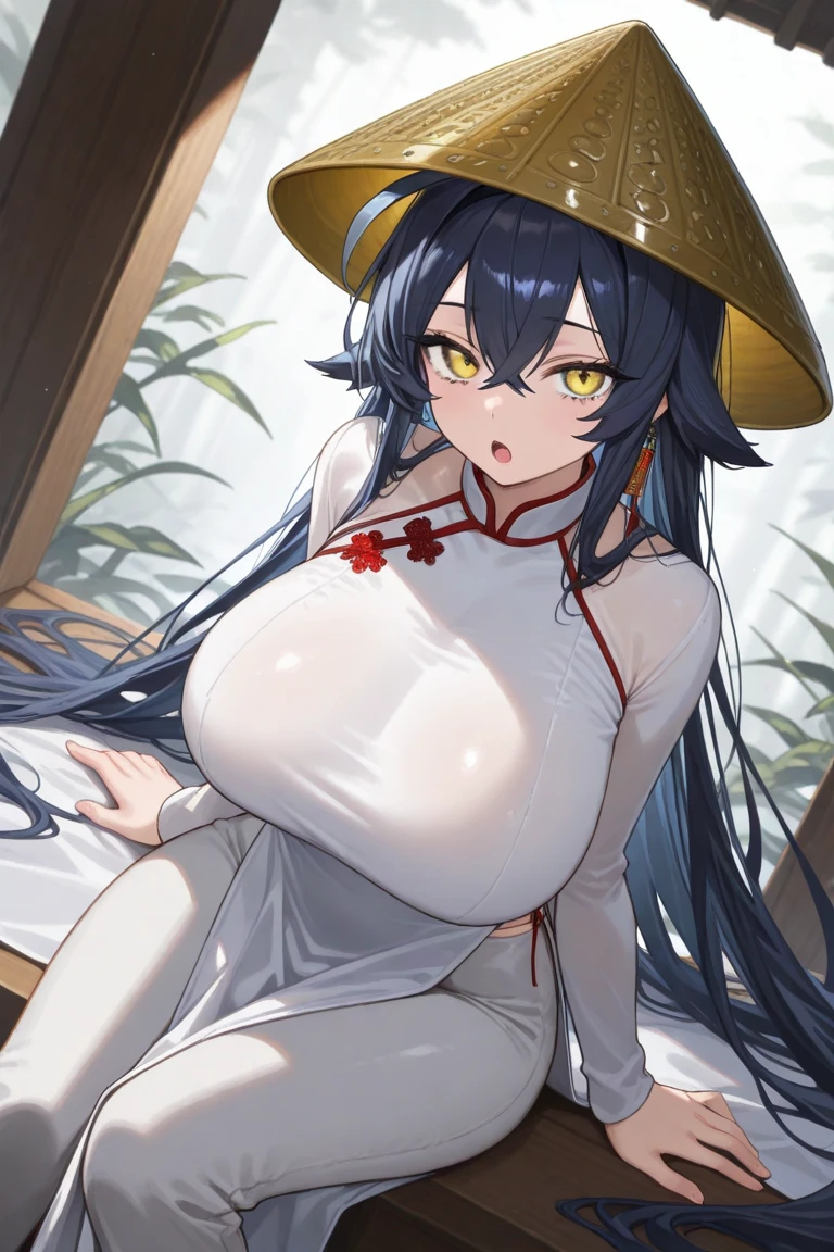 seios enormes, E Cup, roupa de banho, Sorriso,cabelo laranja,hinata hyuga,18+