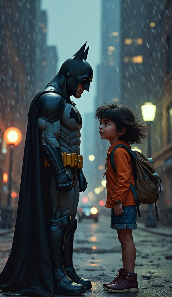 Krrish save a boy and girl
