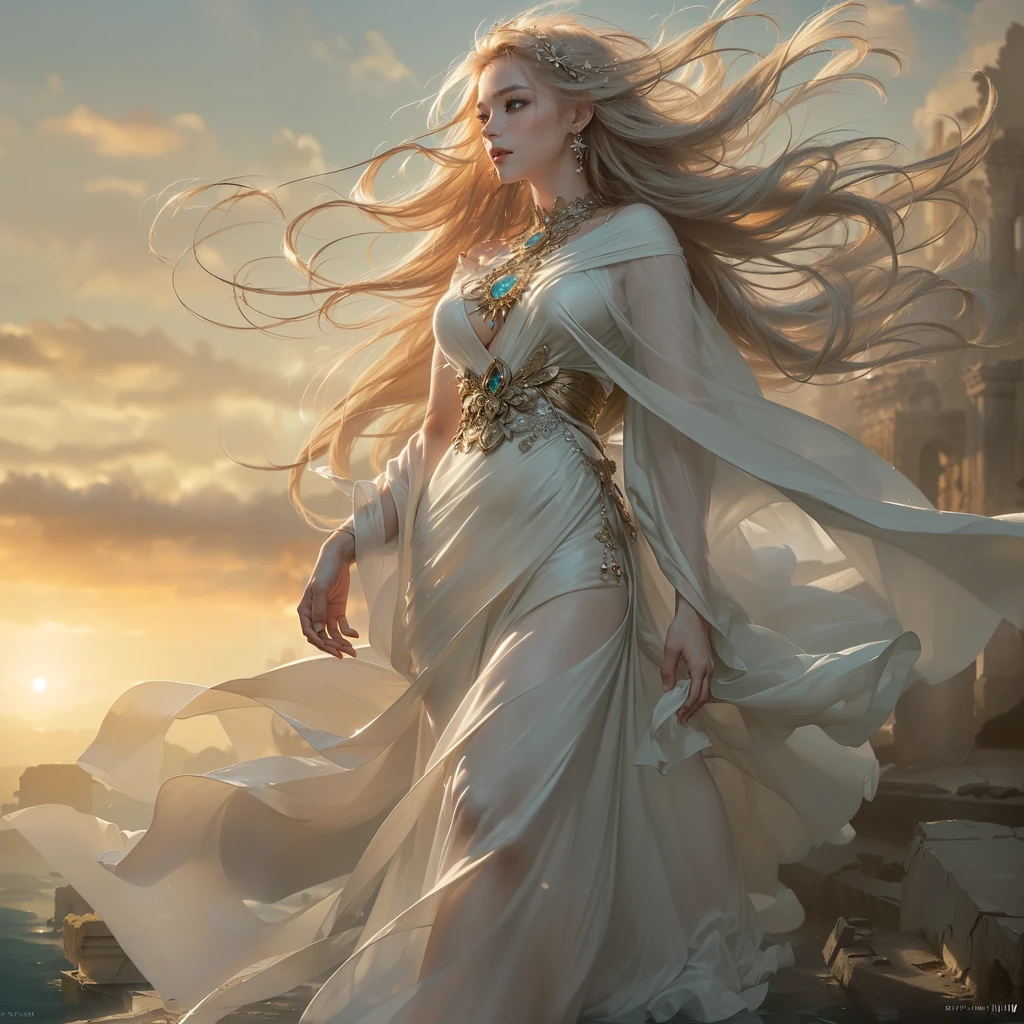 ((melhor qualidade)), ((obra-prima)), (detalhado), ((nua)), succubus sedutora, ethereal beauty, empoleirada em uma nuvem, (Fantasy Illustration: 1.3), olhar encantador, pose cativante, asas delicadas, charme sobrenatural, mystical sky, (Luis Royo:1.2), (Yoshitaka Amano:1.1), noite de luar, cores suaves, (paisagem de nuvens detalhada:1.3), (alta resolução:1.2)