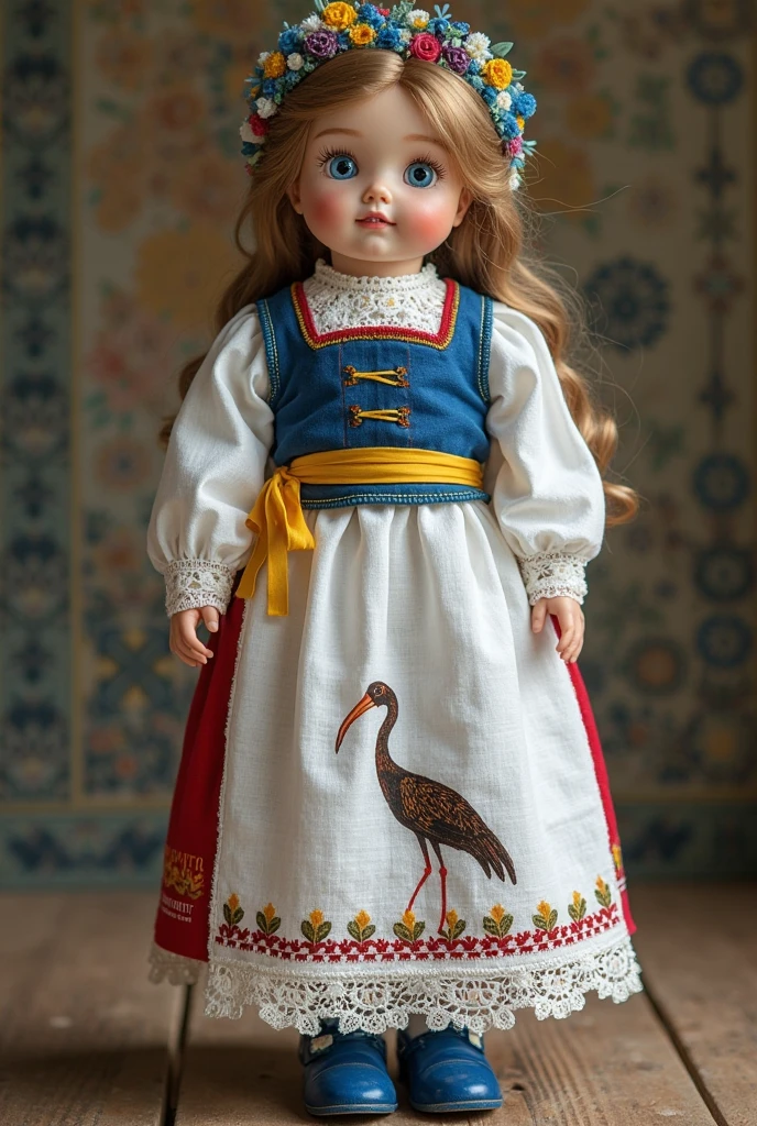Preserve the same figure of a seductive girl、full body closed a Miniature completely sculpted in resin of a cute girl、following the pattern of the same Figure sculpted manually in biscuí、cute face with arms and legs、entire composition. She is sitting on an ordinary stone. Nordic Goddesses、Carved Biscuit Miniature of Thin Girl Model、European Girl、Grossly Carved Honey-Colored Hair、Long、Binocular Steampunk Aviator Hat, Steampunk White Blouse、Carved Plaid Skirts、Neutral Background, Global Studio Lighting、Carved in biscuí beautiful face with long arms and legs、Nordic goddesses、a sexy girl、miniature carved from biscuí by hand, thin girl、European Girl、Perfect body carved from biscuí、whole view.
