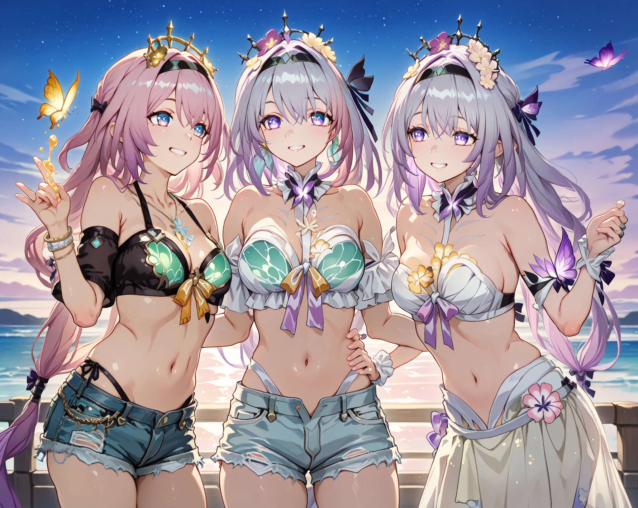 Towa Yami Succubus Tail Halo Swimsuit