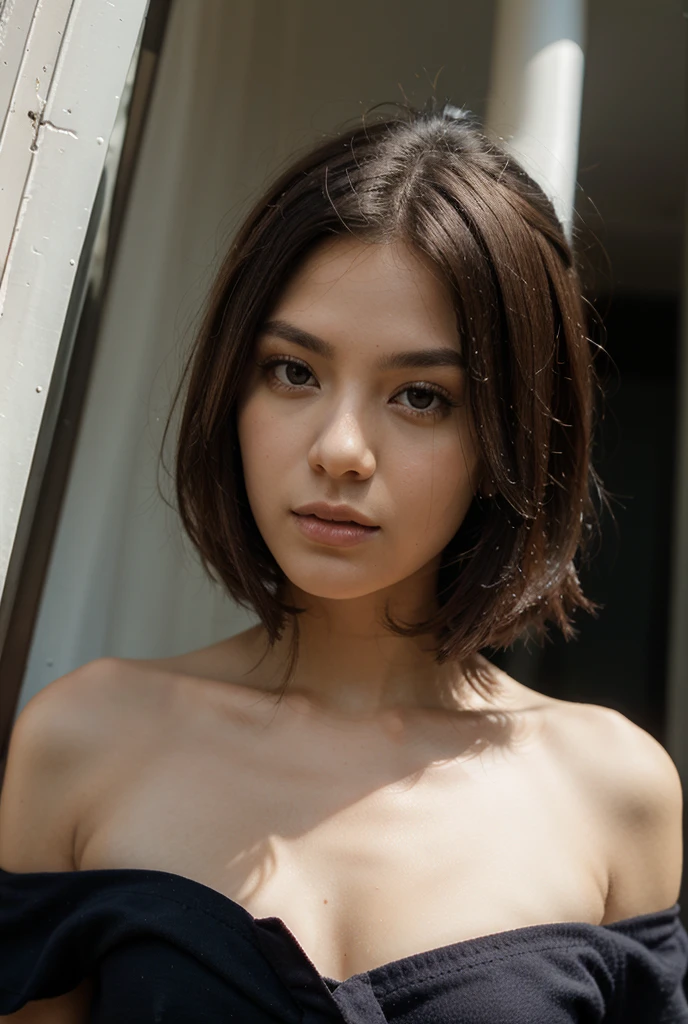 (masterpiece:1.2), Super detailed, Ultra-high resolution, (Realistic, photo Realistic:1.37), High-definition RAW color photos, Professional photos, Very delicate and beautiful, Very detailed, 8k wallpaper, wonderful, In detail, Large file size, Very detailed beautiful girl, Very detailed face, Very detailed eyes, Very detailed skin, Very detailed fingers, Very detailed nose, Very detailed mouth, Perfect Anatomy, Very detailed背景, (Famous Japanese actresses:1.2), (Improve:1.15), (Flat Chest:1.5), Dynamic Lighting, bondage, Rubber, Leather corset, Harness, (Dark Room), (From below:1.1),