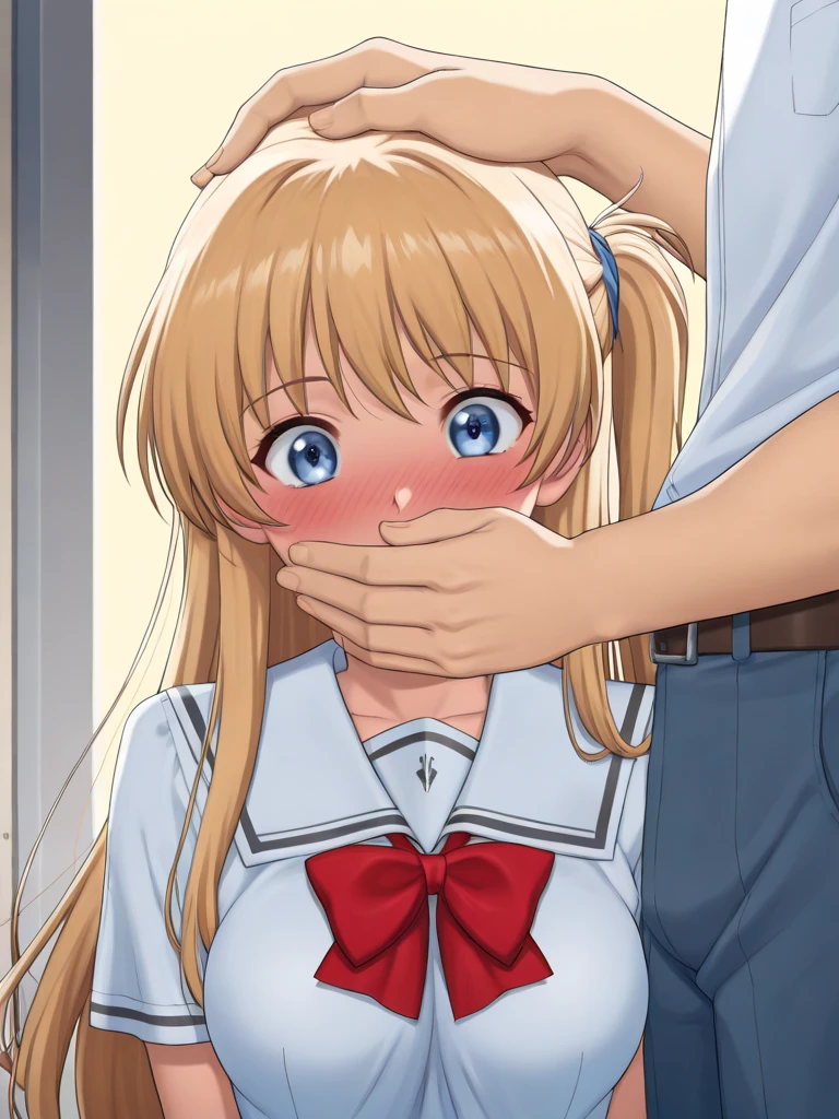 rape ((Crying, erotic, blowjob, bukkake))score_9, score_8_superior, score_7_superior, sauce_anime,
Tsumugikotobuki, tsumugi kotobuki, Long Hair, blue eyes, Blonde, ,
sakuragaoka , skirt, pleated skirt,
indoor, classroom,
View your viewers, Cowboy Shot, Dutch Angle, Dynamic pose,