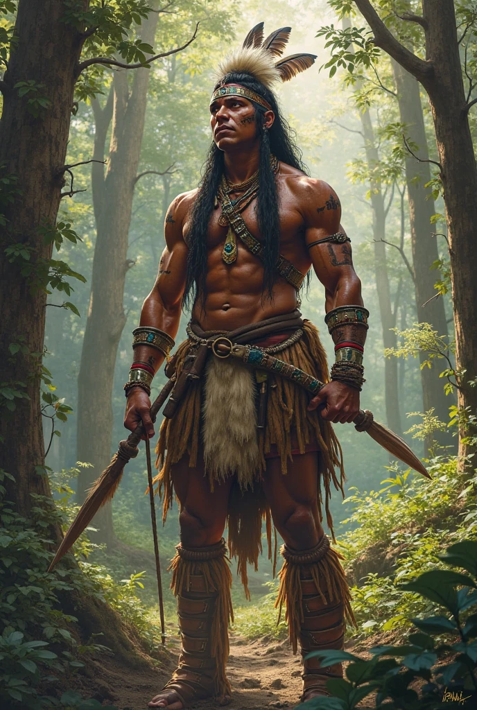 10 year old werewolf boy,Topless,Red skin,barefoot,covered in wounds,Muscle fullness,Standing,Tears,Wolf ears,Smooth skin