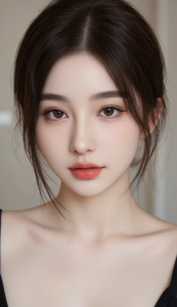 25-year-old Korean, Beautiful Face, smile, K-POPアイドル, (Completely naked),(nsfw)