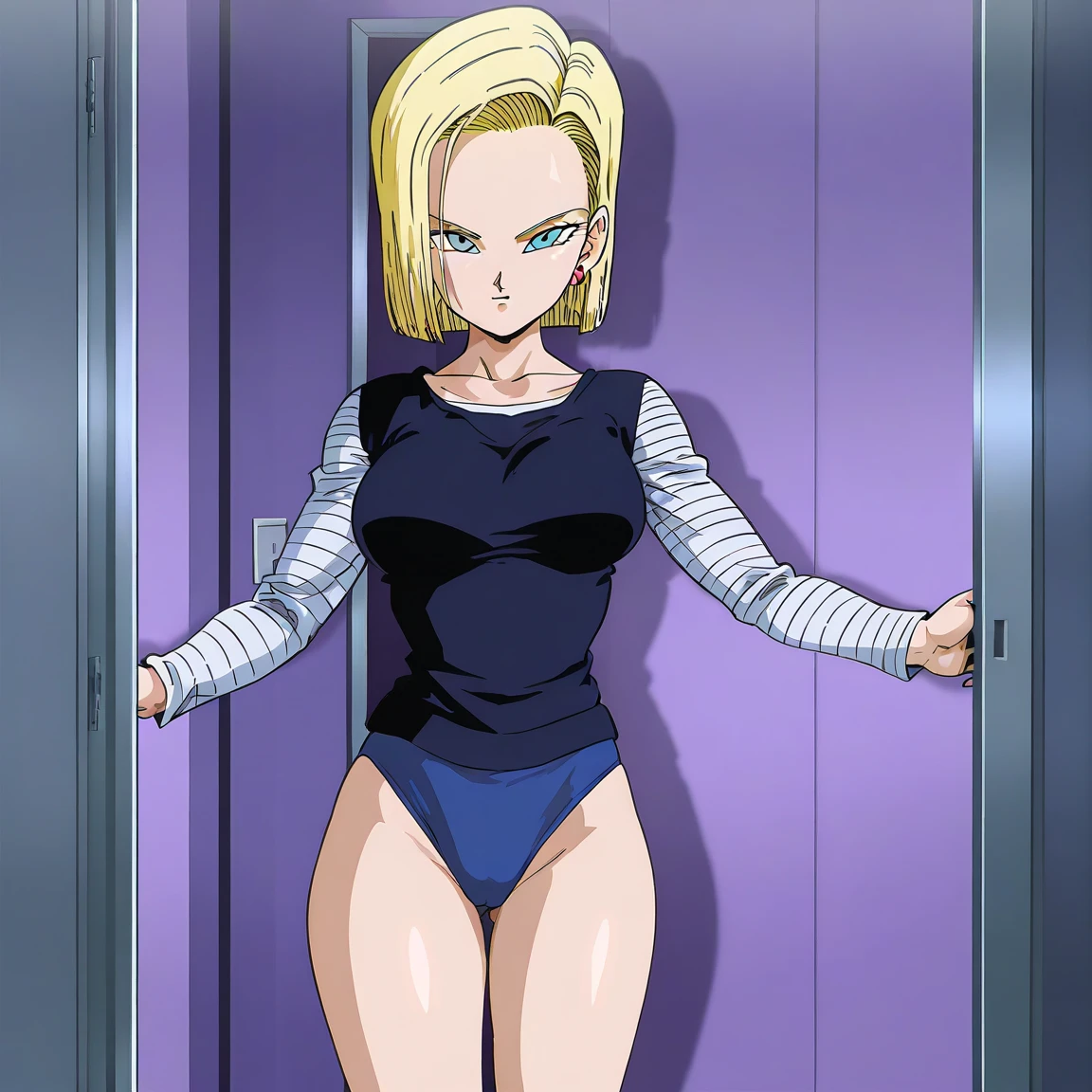 zPDXL, score_9, score_8_up, score_7_up, source_anime,
1girl, solo, drgbls1, android 18 naked, smug, steamy shower, slippery, alluring, sexy, (extreme_nsfw), masturbating