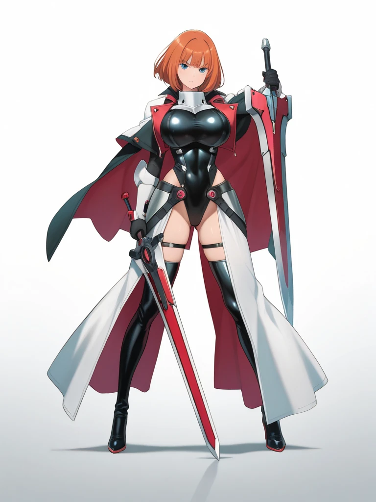 (Meisterwerk, top quality, Best quality, Offizielle Kunst, beautiful and aesthetic:1.2), (1 girl:1.3), ((sharp facial features, Scharfe Funktionen, Restriktive Merkmale)), ((Blaue Augen)), busty brunette paladin knight girl, extrem detailliert, portrait, Betrachter betrachten, Allein, (Full body:0.6), detailed Hintergrund, Full bodyaufnahme, (warmes Bergwiesenthema:1.1), heiliger Ritter, (nun), Scharlatan, Grinsen, geheimnisvoll, in den Bergen schwanken, armor, poliertes Metall, Goldbesatz, lange Stiefel, white colored fabric, Beckenvorhang, robe, helles Leder, ((((nun, greatsword, Corona, heilige Aura, heavy armor, armored, Lange Beine, Beckenvorhang, tinted, muscular)))), Schlanke Taille, slim hips, Lange Beine, mittelalterlich (Mountain outside:1.1) Hintergrund, dark geheimnisvoll lighting, Schatten, magical atmosphere, dutch angle