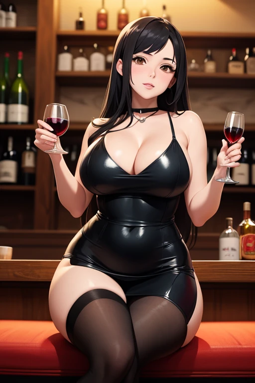 With cleavage,1womanl,((Open crotch)),Ecstatic look,A dark-haired,(fishnet tights),rubbersuit,Sitting on a chair with legs open