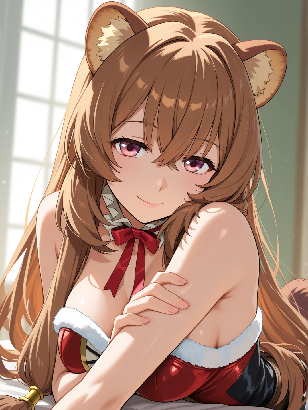 bra maestra, Raphtalia, brownhair, , angry, en medio de la calle, retrato,face closeup, sitting on a desk in classroom