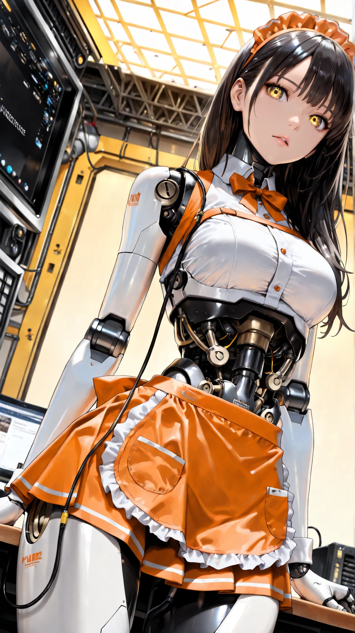 (((Full body Latex Bondage suit))),(((masterpiece, Highest quality))),(((alone:1.2))),(((One Girl:1.2))),32K Wallpapers, Very detailed,(((((portfolio))))),(((((close))))),(((((Breast augmentation))))),((((More angles)))),(((highlight))),(((completion. Detailed face))),((((Very talented)))),(((((The most complex machine))))),(((Genius Mechanic))),((Overall colorful)),(((((Huge breasts,Browsing Caution,((BDSM)),((Latex Bondage))