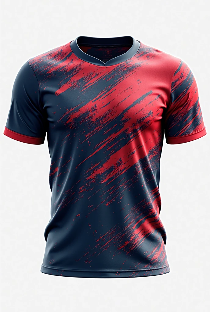 jersey template mockup stone grunge abstract design for football soccer, racing, gaming, run, red color