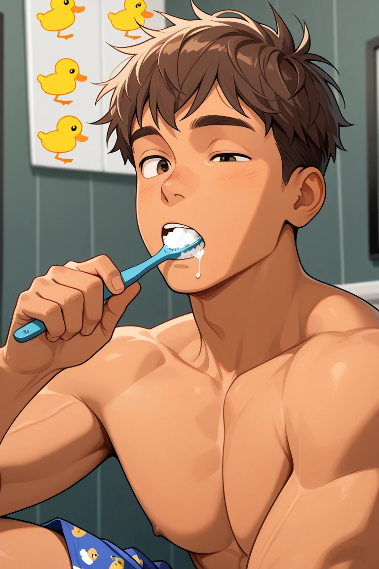((best quality)), ((masterpiece)), (detailed), 1 Boy,school,Naked,Expose, 17 years old,suck dick,big penis,ball,cum,sexy face,sexy,กางขา