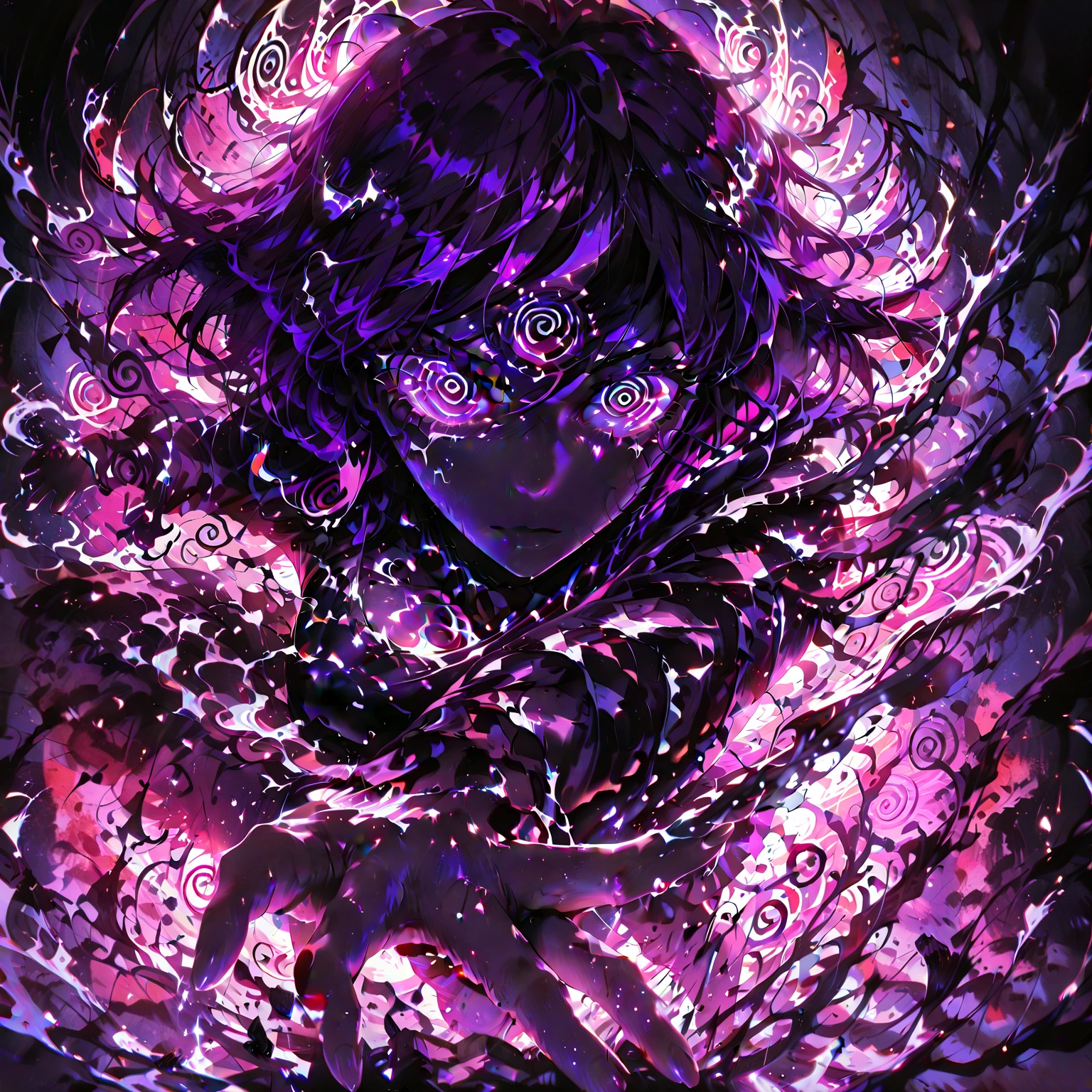 (best quality, high resolution: 1.2), ultra detailed, photorealistic: 1.37, sexy milf purple hair, provocative ahegao look, radiant beauty, curvy figure, seductive confidence, sensual expression, black lace lingerie, soft lighting, passionate atmosphere, vivid colors, subtle seduction, tempting pose, smooth skin, enthusiastic curves, seductive charm, provocative charm, eye-catching long purple hair, masterpiece: 1.2