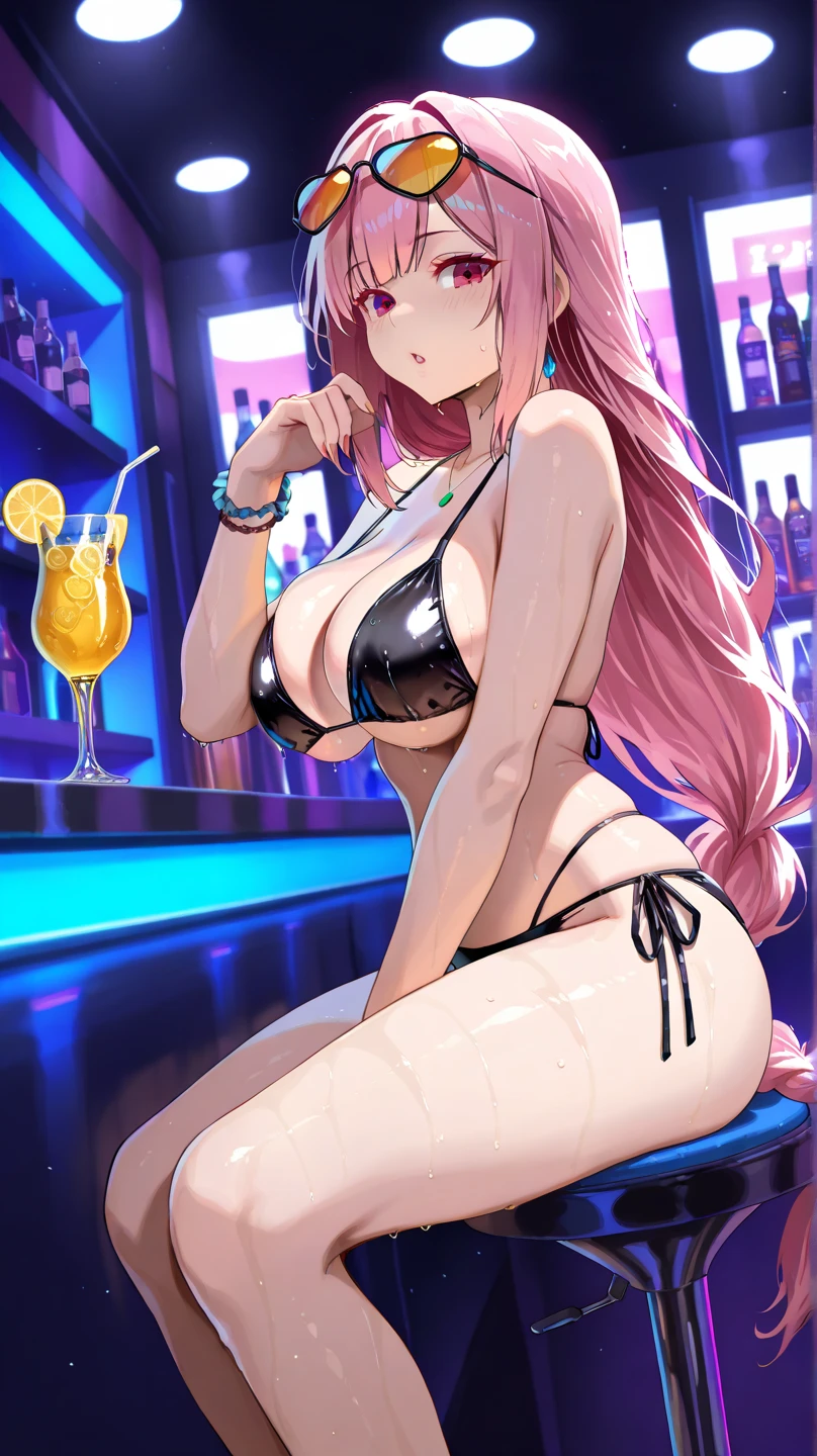 ((Explicit content warning)) In the vibrant city of Tokyo, Japan, In the bright lights of a filthy disco club, The lead role is played by a woman named Juliana.. Her super beautiful breasts captivate the audience, She moves with irresistible charm, Her sweaty skin glows under the disco lights. The beat of music echoes through the air, Juliana&#39;s body shakes in a nasty dance、Twisting, Her movements are seductive and provocative.. crowd, Her life々I was fascinated by the sensuality, Surrounding her, Their energy livens up the atmosphere.. step by step、Every time it shakes, Juliana is、It exudes a breathtaking, seductive passion.. As night goes on, Her dancing gets more intense, And her body, Soaking wet