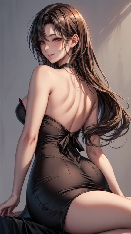 ((masterpiece, best quality, extremely detailed, absurdres)),Create a high-resolution, highly detailed, and realistic anime-style illustration. The focus of the image is on a seductive woman who is showcasing her alluring armpit in a sensual manner, using it as a means of enticing the viewer. Her armpit, which she subtly reveals, is portrayed as a symbol of beauty. The armpit features a prominent mole, which adds to her charm and allure. The illustration should have a soft and delicate touch, with intricate detailing that captures the femininity and elegance of the subject. The overall atmosphere should be both captivating and intimate, highlighting the beauty and sensuality of the woman in a gentle yet powerful way, --sexy, --armpit, --moles