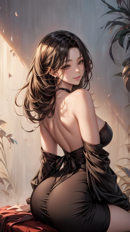 1 girl, smooth, sexy pose, small breasts, Pornographic shooting, visible from the front, cloudy sky, cinematic lighting, detailed background, green eyes, High resolution, ultra detailed, dark storm clouds, without clothes, open vagina, sexy pose, transparent dress, wet skin, stormy sky