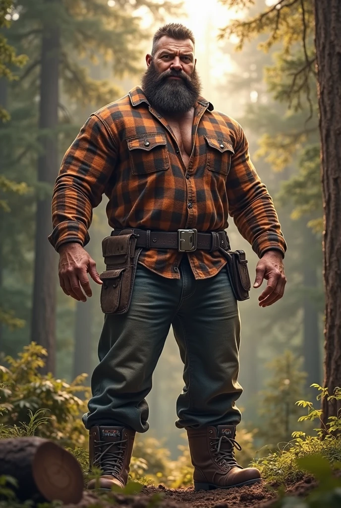 Very big man