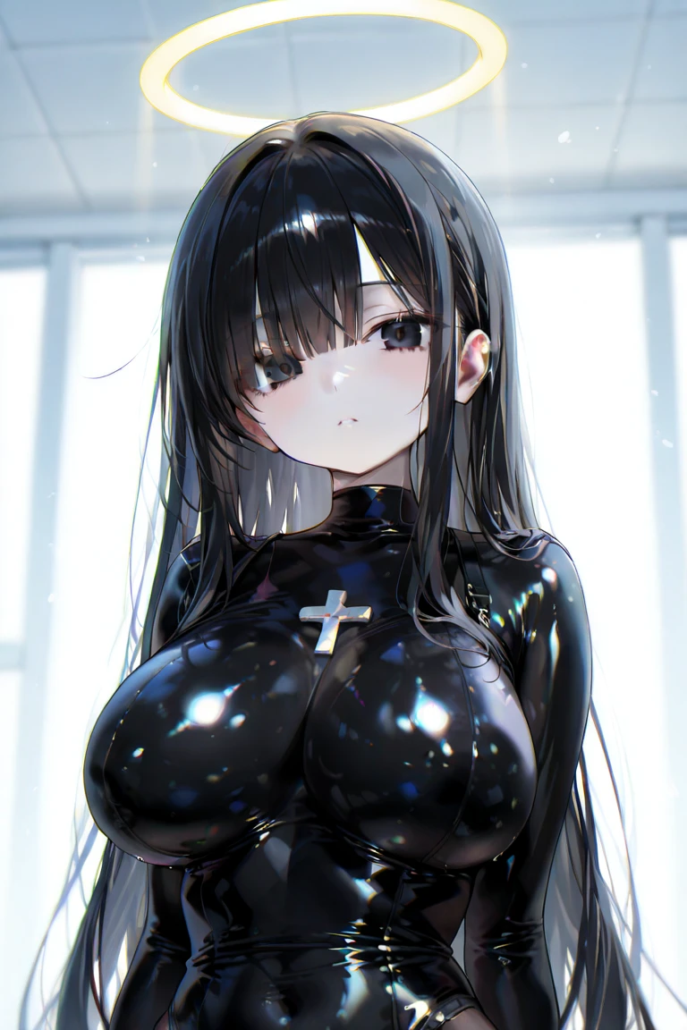 (masterpiece)、(Best image quality)、(Very detailed)、(Very detailed)、4K、(8K)、Best image quality、(beautiful), 1 Girl,Huge breasts、Thick thighs,Noise Reduction、Emphasis on the crotch、Breast Augmentation,(Transparent black pantyhose:1.3),(nsfw :1.3),pubic hair,(business suit:1.2),Black tight skirt,Black jacket,White Shirt,(Bukkake on thighs:1.2),(Mind control:1.3),Expressionless,Hollow Eyes