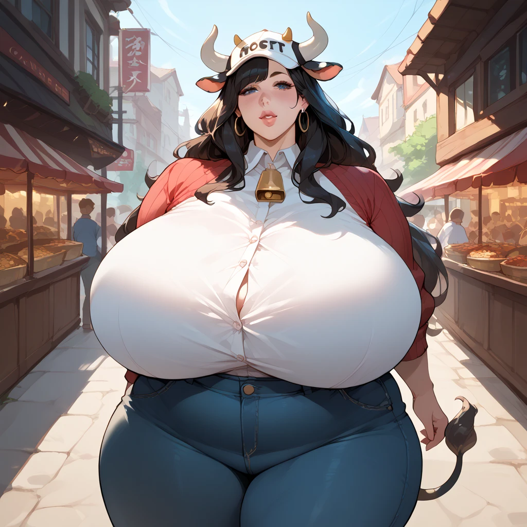 Duo, (duo:1.3), (morbidly obese:1.3) female, (sumo:1.5), (sumo wrestling:1.4), (sumo ring:1.2), (sumo wrestler:1.3), (city) (arena) (outside) (science fiction) (cyberpunk) (futuristic), (lingerie:1.4), cleavage, (cleavage overflow:1.2), (detailed eyes:1.3), (voluptuous), (hyper breasts), (wide hips), (huge thighs), (huge butt), (love handles), (belly overhang), (deep navel), (flabby arms:1.5), (fat neck:1.1), (double chin), (chubby cheeks:1.3), absurd res, (shaded), (scenery porn), (scenic view), (by honovy), (by kakuteki11029), by thesociallyawkwardpinguin, by oouna, (crowd:1.5), (weightchubby:1.2), (tail up), sumo pose, size difference, size play