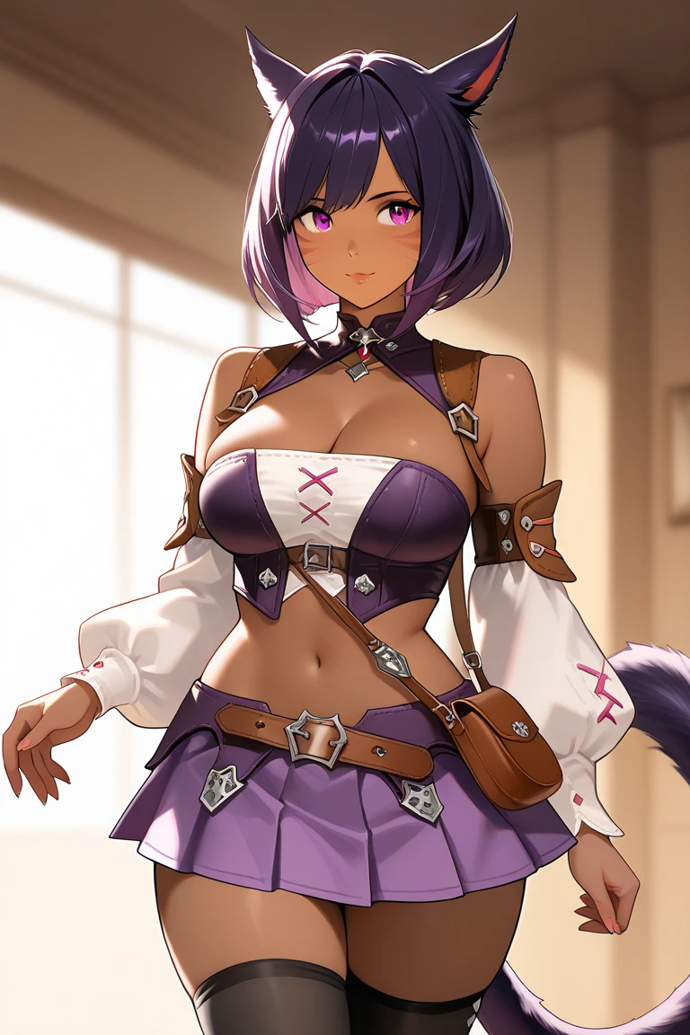 (best quality:1.3), (masterpiece, super fine illustration), high resolution, delicate facial features, detailed outfit, textured skin, anatomically correct, Depth of field, BREAK RO Archmage, dress, puffy sleeves, fur cape with ribbon, collared cape, coat, leather collar, jeweled hat, bust band, fur glove, fur knee boots, medium cleavage, ribbon, BREAK NSFW, 1girl, looking at viewer, (sitting, arm support on chair), cinematic lighting, diffraction spikes, outdoors, fantasy world, scenery,
