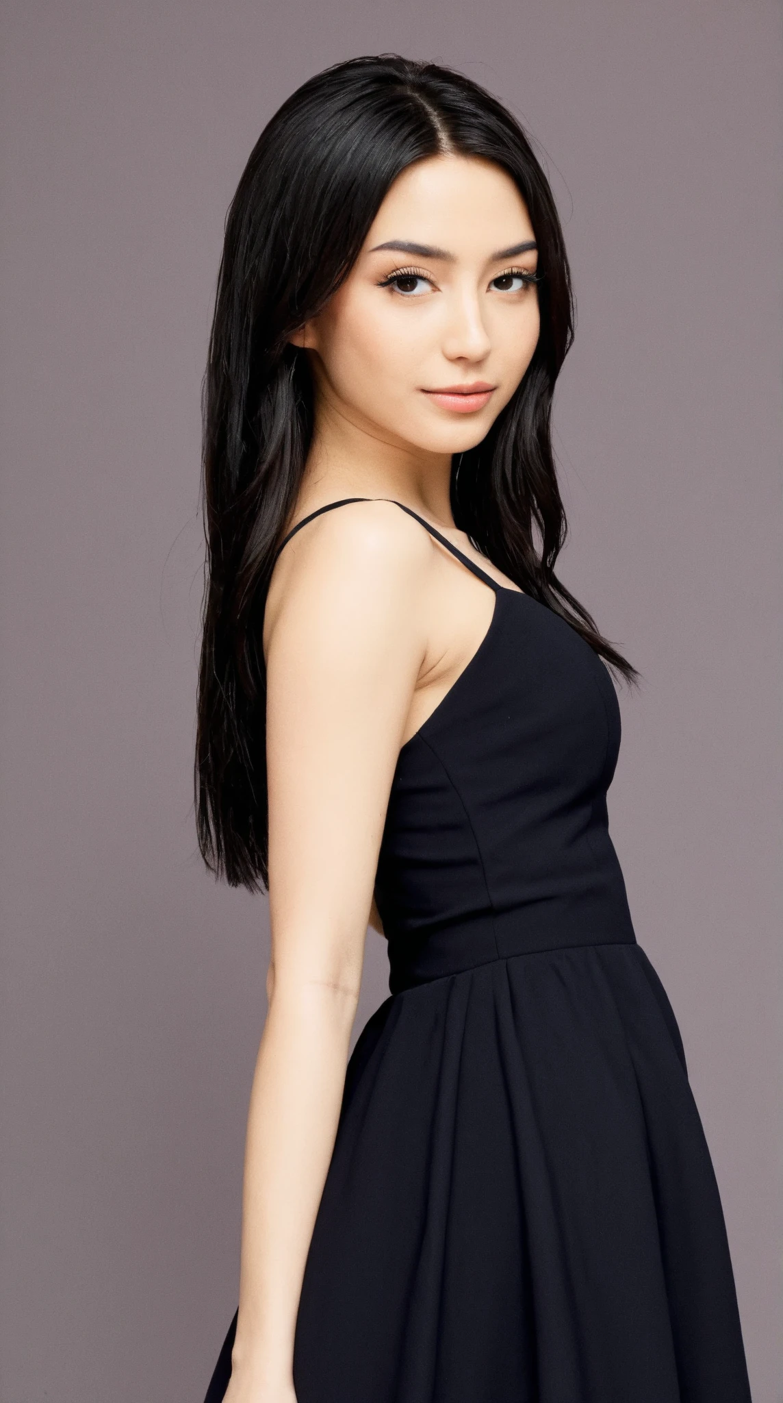 ((Highest quality, 8k, masterpiece: 1.3)), sharp: 1.2, Perfect Body Beauty: 1.4, ((Layered Hairstyles, Small breasts: 1.0)), bed, ((Small face)), ((Sideboob)), ((Side angle)), (((ponytail))), ((Five Necklaces)), Earrings, ring, Bracelet, (Hair Accessories), ((Dress decorated with lace)), ((A sheer strapless dress)), ((Black glitter dress)), ((Beautiful young teenager woman)), ((Straight nose)), (Eyeliner), Armpit Hair, Bristles, ((Beautiful Skin)), Feminine curvaceous figure, (((Spread your legs and increase the depiction of your crotch))), Wavy Hair, Beautiful attention to detail, Super detailed, Highly detailed face and skin texture, fine grain, double eyelid, Black Hair, Big Ass, Lower Body, Thighs, (((Skinny))), Wet and shiny lips, smile, Blushing, Get a grip on your body, ((Anatomically correct human body)), ((Crisp body shape)), Protruding skeleton, Raised hair, A face without nasolabial folds, Leaning back, Clothes are digging into her chest and crushing it