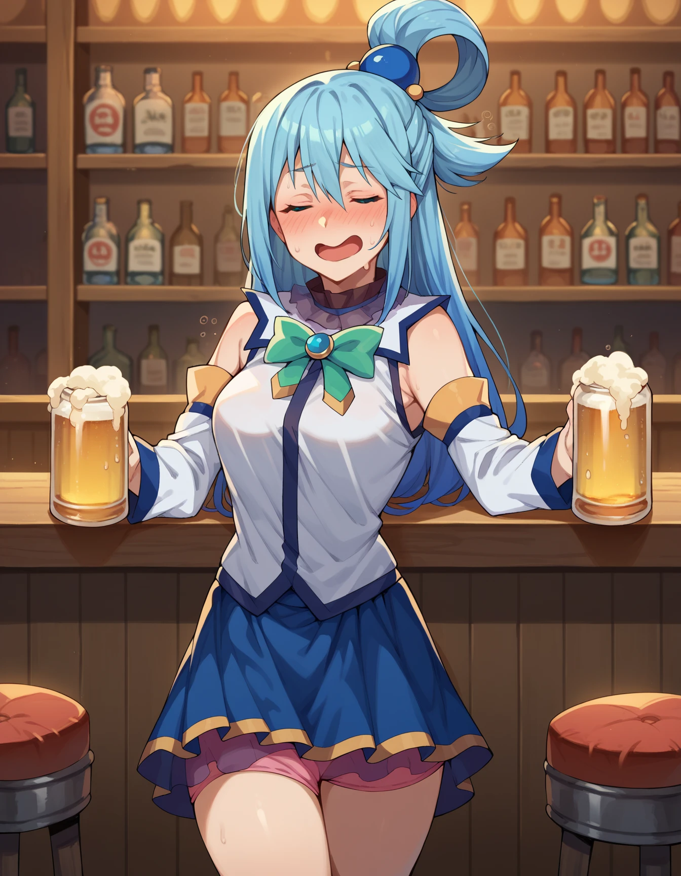 ((1girl:1.3)), ((moe style:1.3)), laffey (azur lane), classroom, ((beer:1.3)), ((drinking:1.3)), ((perfect face)), ((extremely cute:1.3)), ((masterpiece:1.3)), ((8k)), ((best quality:1.3)), ((beautiful)), ((extremely detailed:1.3)) , ((absurdres)), AddXL, ((score_9:1.3)), ((score_8_up:1.3)), ((score_7_up:1.3))