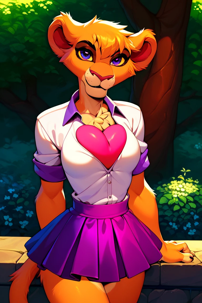 Anthro, fox, female, solo, orange fur, long blue hair, medium breasts, medium ass, curved thighs, wearing transparent wedding outfit, panties and white lace bra, high stockings, holding bouquet of flowers, looking over shoulder, smile embarrassed, flower garden background, tail must be shown, carmelita