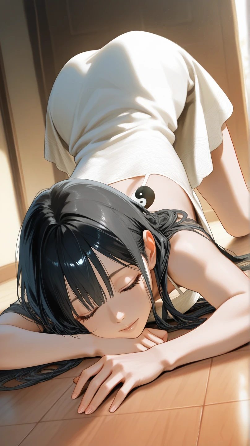 jpn:1.6), Beautiful, 14 years old, Stunning, masutepiece, Naked, bed,  epicd, hight resolution, (Realistic:0.5)