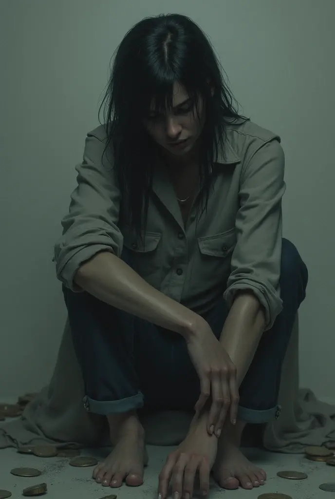 Young Severus Snape, sad, angry, in bed