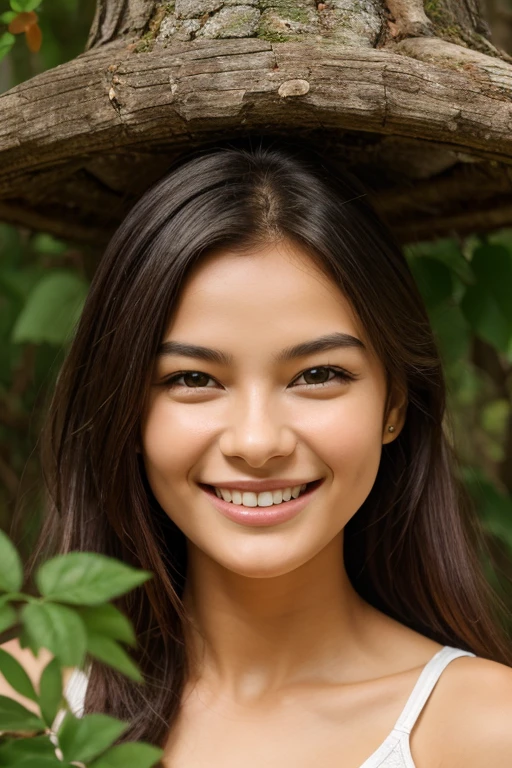 1 fille,((seductively standing position alone in bamboo jeorest)), ((crevasse)), ((jouer un personnage)),((longs cheveux noirs)), ((perjeect blue eye)),((perjeect jeingers)), ลักsourire,sourire,((jeull body close-up camera view)),(( jeirst-person view)), ((De nombreux points de vue)), hasselblad, Sony FE GM, je/16, 135mm, chef-d'œuvre, anatomiquement correct,Des détails impressionnants, très détaillé, haute qualité, meilleure qualité, 1080P, HD, 8ก, toute nue grop sein grosse fesse